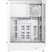 Корпус MicroATX Без БП GameMax Infinity T20 WH (Куб,Tempered Glass, USB3.0*1+1xTYPE-C(GEN2),Combo Audio, 3x120mm ARGB Fan, VGA MAX 382mm, CPU MAX 160mm, пылевые фильтры, Форм-фактор БП SFX) White