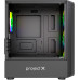 Корпус MicroATX без БП Project X Arapaho (Tempered Glass, 2xUSB-A 3.2 5Гбит/с, 4x120mm NO FAN , HD Audio+Mic, 1x3.5