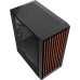 Корпус ATX Без БП Project X Siberia (Tempered Glass, 2xUSB-A 3.2 5Гбит/с, 4x120mm BLACK SILENT FAN 4pin PWM, HD Audio+Mic, 1x3.5