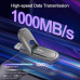 USB3.2 256Gb Netac US9 (NT03US9C-256G-32TA) USB 3.2 TGen 2 Type-A/Type-C (10 Гбит/сек), раскладной корпус, металл, цвет серый