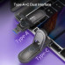 USB3.2 256Gb Netac US9 (NT03US9C-256G-32TA) USB 3.2 TGen 2 Type-A/Type-C (10 Гбит/сек), раскладной корпус, металл, цвет серый