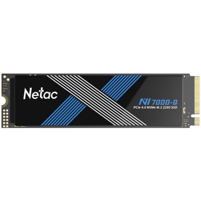 SSD M.2 2280 M PCI Express 4.0 x4 Netac 2TB NV7000Q (NT01NV7000Q-2T0-E4X) 7100/6200 SLS-кеш MBps TLC