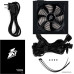 БП 1STPLAYER 700W DK PREMIUM (PS-700AX) (ATX 2.4, APFC, 80 PLUS Bronze, Double Forward, Japan main cap, 120mm fan, non-modular)