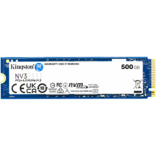 SSD M.2 2280 M PCI Express 4.0 x4 Kingston 500Gb SNV3S (SNV3S/500GBK) 5000/3000 MBps TLC Bulk