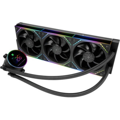 Система водяного охлаждения Thermalright Frozen Magic 360 Digital ARGB Black V2 (F-MAGIC-360-DG-BL-ARGB-V2) / (LGA AM4/AM5/115X/1200/1700/1851) / 360mm / 3x120mm ARGB / Black