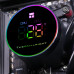 Система водяного охлаждения Thermalright Frozen Magic 360 Digital ARGB Black V2 (F-MAGIC-360-DG-BL-ARGB-V2) / (LGA AM4/AM5/115X/1200/1700/1851) / 360mm / 3x120mm ARGB / Black