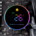 Система водяного охлаждения Thermalright Frozen Magic 360 Digital ARGB Black V2 (F-MAGIC-360-DG-BL-ARGB-V2) / (LGA AM4/AM5/115X/1200/1700/1851) / 360mm / 3x120mm ARGB / Black