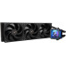 Система водяного охлаждения Thermalright Frozen Warframe PRO 360 Black  (F-WFRAME-PRO-360-BL) / (LGA115X/1200/1700/2011/2066/FM1/FM2/FM2+/AM2/AM2+/AM3/AM3+/AM4/AM5) / LCD Display / 3x120mm / PWM / Black