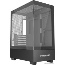 Корпус MicroATX Без БП Powercase Vision Micro M (CVMMB-L0) (Tempered Glass, 1xUSB 2.0, 1xUSB-A 3.2 5Гбит/с, 7x120mm No F