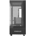 Корпус MicroATX Без БП Powercase Vision Micro M (CVMMB-L0) (Tempered Glass, 1xUSB 2.0, 1xUSB-A 3.2 5Гбит/с, 7x120mm No Fan, HD Audio+Mic, VGA MAX 340mm, CPU MAX 160mm, пылевые фильтры) Black