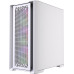 Корпус MicroATX Без БП Powercase ByteFlow Micro White (CAMBFW-A4-LE) (Tempered Glass, 2xUSB 2.0, 1xUSB-A 3.2 5Гбит/с, 4х120mm ARGB fans, HD Audio+Mic, VGA MAX 305mm, CPU MAX 160mm, пылевые фильтры) White