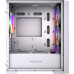 Корпус MicroATX Без БП Powercase ByteFlow Micro White (CAMBFW-A4-LE) (Tempered Glass, 2xUSB 2.0, 1xUSB-A 3.2 5Гбит/с, 4х120mm ARGB fans, HD Audio+Mic, VGA MAX 305mm, CPU MAX 160mm, пылевые фильтры) White