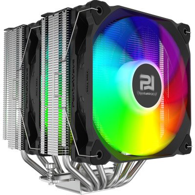 Кулер PentaWave Z06D LE SRB ARGB LGA1700/1851/AM4/AM5 (8 шт/кор, TDP 275W, 2*120mm PWM Fan, 6 тепловых трубок 6мм, медное основание, 600-1750RPM, 12-29,6dBa) (не в составе ПК)