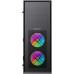 Корпус ATX Без БП GameMax MASTER 2 (Tempered Glass, 2xUSB 3.0, 2xUSB 2.0, 1хType-C, Combo Audio, 3x120mm(FN-12Rainbow-C9,Fan included), 1x120mm (FN-12Rainbow-C9 Fan included), VGA MAX 420mm, CPU MAX 170mm, пылевые фильтры) Black