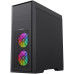 Корпус ATX Без БП GameMax MASTER 2 (Tempered Glass, 2xUSB 3.0, 2xUSB 2.0, 1хType-C, Combo Audio, 3x120mm(FN-12Rainbow-C9,Fan included), 1x120mm (FN-12Rainbow-C9 Fan included), VGA MAX 420mm, CPU MAX 170mm, пылевые фильтры) Black