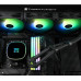 Система водяного охлаждения Thermalright Frozen Horizon 360 Black ARGB V2 (F-HORIZON-360-BL-V2) / (AM4, 115X, 2011, 2066, 1200, 1700, AM5, 1851) / 360mm / 3x120mm / Black
