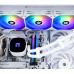 Система водяного охлаждения Thermalright Frozen Horizon 360 White ARGB V2 (F-HORIZON-360-WH-V2) / (AM4, 115X, 2011, 2066, 1200, 1700, AM5, 1851) / 360mm / 3x120mm / White