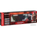 Клавиатура Defender Hawk GK-418 (игровая для ПК, механическая, Outemu Brown, ход тактильный/с кликом, пластик, интерфейс подключения - USB-A, кириллица: да, цвет черный) (45419)