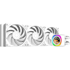 Система водяного охлаждения ID-Cooling FX360 LCD PE WHITE LGA1851/1700/1200/115X/AM4/AM5 (6шт/кор,TDP 350W, ARGB PUMP, L