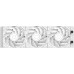 Система водяного охлаждения ID-Cooling FX360 LCD PE WHITE LGA1851/1700/1200/115X/AM4/AM5 (6шт/кор,TDP 350W, ARGB PUMP, LCD Display, PWM, TRIPLE FAN 120mm, белый) RET