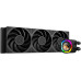 Система водяного охлаждения ID-Cooling FX360 LCD PE LGA1851/1700/1200/115X/AM4/AM5 (6шт/кор,TDP 350W, ARGB PUMP, LCD Display, PWM, TRIPLE FAN 120mm) RET