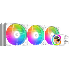 Система водяного охлаждения ID-Cooling FX360 LCD WHITE LGA1851/1700/1200/115X/AM4/AM5 (6шт/кор,TDP 350W, ARGB FAN and PU