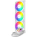 Система водяного охлаждения ID-Cooling FX360 LCD WHITE LGA1851/1700/1200/115X/AM4/AM5 (6шт/кор,TDP 350W, ARGB FAN and PUMP, LCD Display, PWM, TRIPLE FAN 120mm, белый) RET