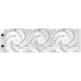 Система водяного охлаждения ID-Cooling FX360 LCD WHITE LGA1851/1700/1200/115X/AM4/AM5 (6шт/кор,TDP 350W, ARGB FAN and PUMP, LCD Display, PWM, TRIPLE FAN 120mm, белый) RET