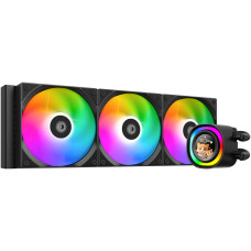 Система водяного охлаждения ID-Cooling FX360 LCD LGA1851/1700/1200/115X/AM4/AM5 (6шт/кор,TDP 350W, ARGB FAN and PUMP, LC