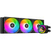 Система водяного охлаждения ID-Cooling FX360 LCD LGA1851/1700/1200/115X/AM4/AM5 (6шт/кор,TDP 350W, ARGB FAN and PUMP, LCD Display, PWM, TRIPLE FAN 120mm) RET