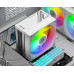 Кулер ID-Cooling FROZN A410 SE ARGB WHITE LGA1700/1200/115X/AM5/AM4 (10шт/кор, TDP 180W, PWM, 4 тепл.трубки прямого контакта, ARGB FAN 120mm, белый) RET