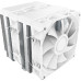 Кулер Montech NX600 White LGA115X/1200/1700/1851,AM4/AM5 (9шт/кор, 4Pin PWM, 6 тепл.трубок + медная база, 2*FAN 120mm, 800~2000RPM (±10%), 34.17dBA) RET