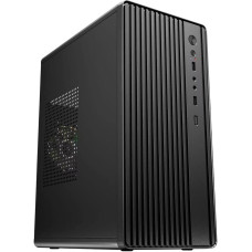 Корпус MicroATX Vicsone M5X 600W Black (БП N-Tech Elite VXE 600B 80+ Bronze) (Стенка с перфорацией для вентиляции, 2xUSB
