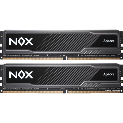 DDR4 32Gb KiTof2 PC-28800 3600MHz Apacer NOX (AH4U32G36C25YMBAA-2) CL18-22-22-38 1.35V
