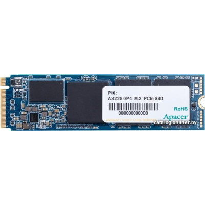 SSD M.2 2280 M PCI Express 3.0 x4 Apacer 512GB AS2280P4 (AP512GAS2280P4-1) 2100/1500 MBps