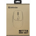 Мышь беспроводная Defender Nitta MM-307 (52307) (полноразмерная мышь, беспроводная радио/беспроводная Bluetooth, сенсор оптический 1600 dpi, 6 кнопок, колесо с нажатием, цвет белый )