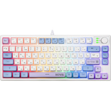 Клавиатура Defender Novis GK-318 (45318) (игровая для ПК, мембранная, пластик, интерфейс подключения - USB-A, подсветка,