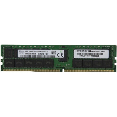 DDR4 64Gb PC-25600 3200MHz Hynix (HMAA8GR7AJR4N-XN) ECC Reg