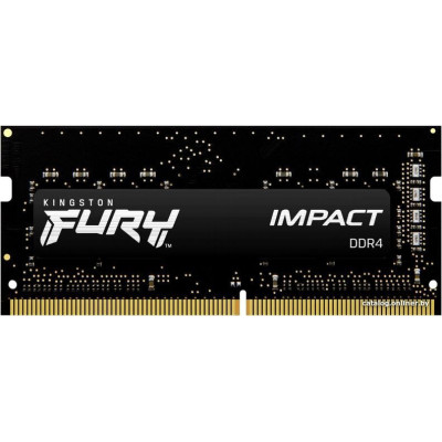 SO-DIMM DDR4 8Gb PC-25600 3200MHz Kingston FURY Impact (KF432S20IB/8) CL20 Bulk