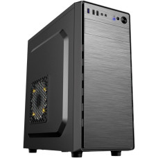 Корпус ATX Без БП Vicsone F4X(Стенка с перфорацией для вентиляции, 2xUSB3.0, 1xUSB2.0, HD Audio+Mic, 2x3.5