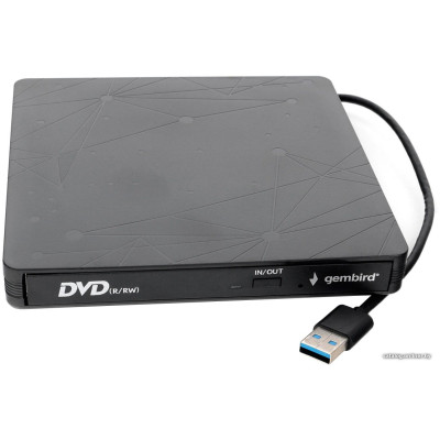 Внешний привод DVD±RW Gembird DVD-USB-03 Black RTL