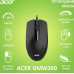 Мышь Acer OMW300 (ZL.MCECC.01W) (полноразмерная мышь, проводная USB Type-A, сенсор оптический 1200 dpi, 3 кнопки, колесо с нажатием, цвет черный)
