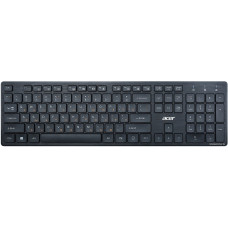 Клавиатура Acer OKW122 (ZL.KBDEE.00C) (стандартная для ПК, мембранная, пластик, интерфейс подключения - USB-A, кириллица