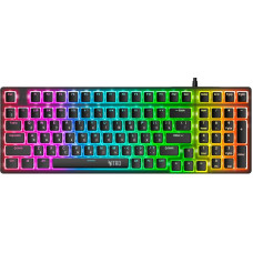 Клавиатура Acer OKW303 (ZL.KBDCC.01D) (игровая для ПК, механическая, пластик, интерфейс подключения - USB-A, подсветка, 