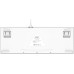 Клавиатура Acer OKW305 (ZL.KBDCC.01W)(игровая для ПК, механическая, ход линейные, пластик, интерфейс подключения - USB-A, подсветка, кириллица: да, цвет черный/белый/красный)