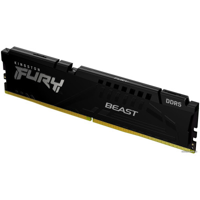 DDR5 16Gb PC-51200 6400MHz Kingston FURY Beast (KF564C32BBE-16) CL32