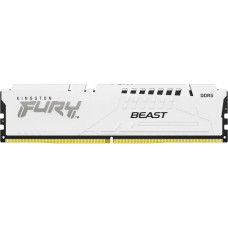 DDR5 16Gb PC5-48000 6000MHz Kingston FURY Beast White (KF560C36BWE2-16) CL36