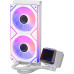Система водяного охлаждения ADATA XPG Levante II 240 White (LEVANTEII240-WHCWW) LGA1851/1700/1200/115X, AMD AM5/AM4 (TDP 300W, ARGB, PWM, DOUBLE FAN 120mm) RET