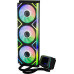 Система водяного охлаждения ADATA XPG Levante II 360 BLACK (LEVANTEII360-BKCWW) LGA1851/1700/1200/115X, AMD AM5/AM4 (TDP 300W, ARGB, PWM, TRIPLE FAN 120mm) RET