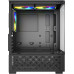 Корпус MicroATX Без БП Project X Crystal (Tempered Glass, 2xUSB 3.0, 1xUSB-A 3.2 5Гбит/с, 3x120mm FAN (3 ARGB Fan included, M60)+6 pin controller set, HD Audio+Mic, 1x3.5